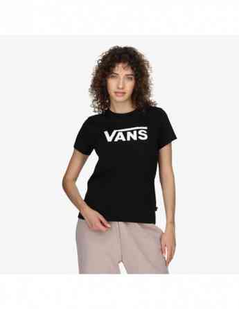 VANS - Vans Drop V Crew-B Black Women's T-Shirt Tbilisi