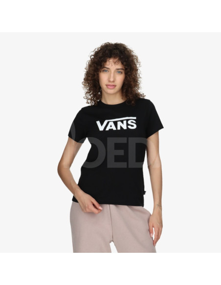VANS - Vans Drop V Crew-B Black Women's T-Shirt Tbilisi - photo 1