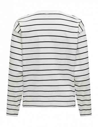 ONLY - ONLLAURA L/S BOXY STRIPE TOP JRS Tbilisi