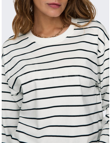 ONLY - ONLLAURA L/S BOXY STRIPE TOP JRS Tbilisi - photo 7
