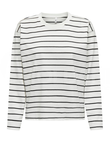 ONLY - ONLLAURA L/S BOXY STRIPE TOP JRS Tbilisi - photo 3
