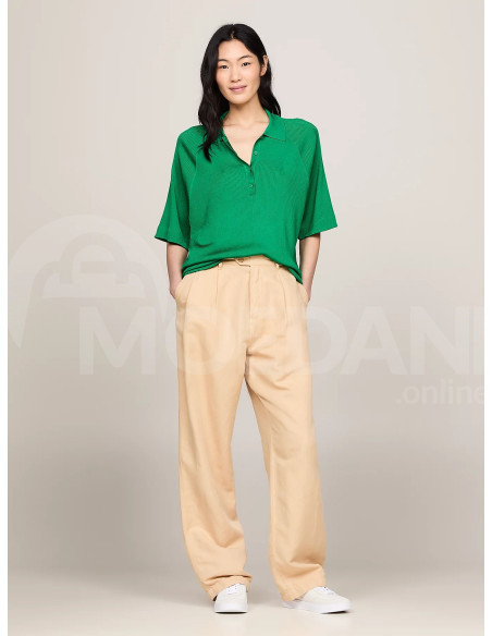 Tommy Hilfiger - RIB OVERSIZED POLO SWEATER თბილისი - photo 2