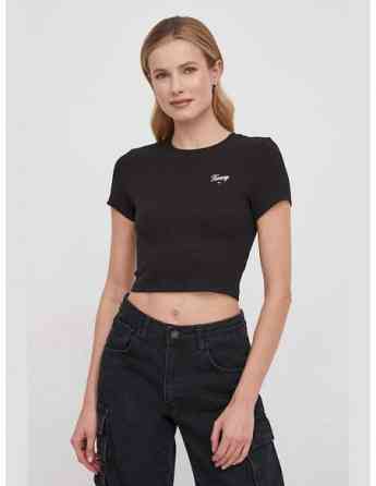 Tommy Jeans - TJW SLIM CRP SCRIPT TEE თბილისი