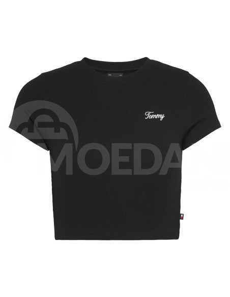 Tommy Jeans - TJW SLIM CRP SCRIPT TEE Тбилиси - изображение 4