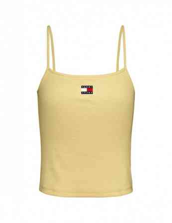 Tommy Jeans - TJW BADGE RIB STRAP TOP თბილისი