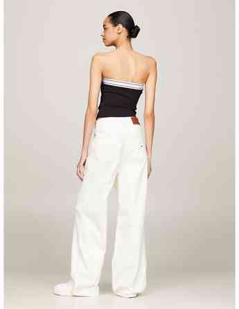 Tommy Jeans - TJW LOGO TAPING TUBE TOP თბილისი