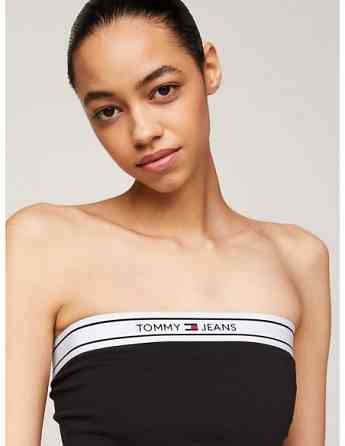 Tommy Jeans - TJW LOGO TAPING TUBE TOP თბილისი