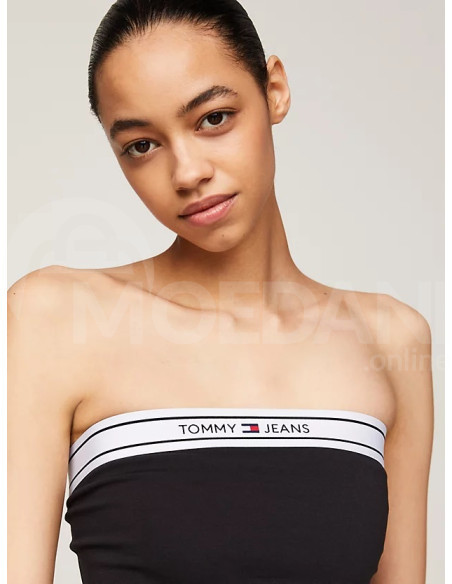 Tommy Jeans - TJW LOGO TAPING TUBE TOP Тбилиси - изображение 4