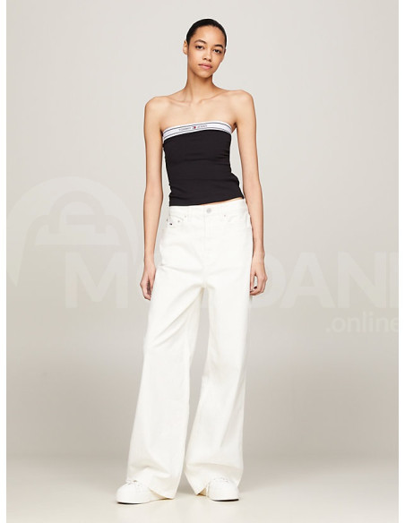 Tommy Jeans - TJW LOGO TAPING TUBE TOP Тбилиси - изображение 1