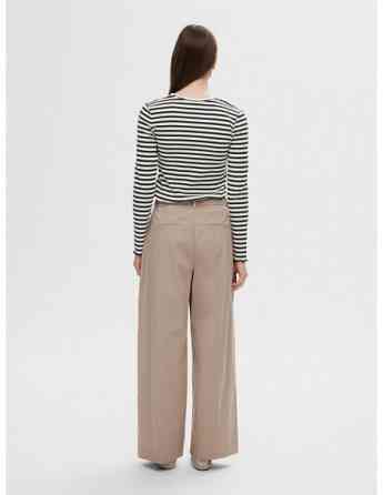 SELECTED FEMME - SLFANNA LS CREW NECK TEE STR NOOS თბილისი