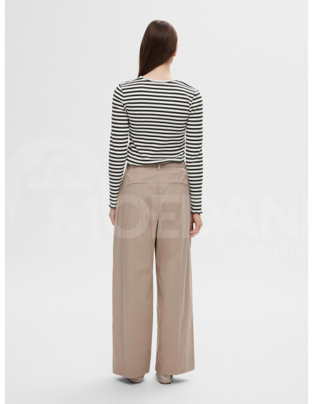 SELECTED FEMME - SLFANNA LS CREW NECK TEE STR NOOS თბილისი - photo 3