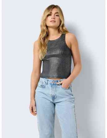 Noisy May - NMMAYA GLITTER COATED  S/L TOP JRS თბილისი