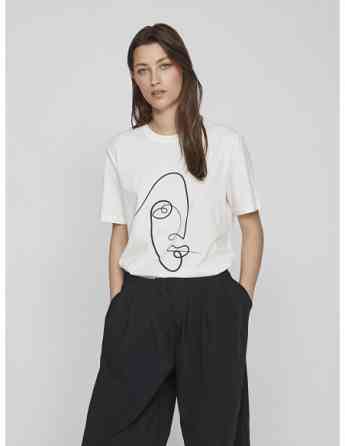 VILA - VISYBIL FACE S/S T-SHIRT თბილისი