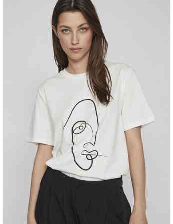 VILA - VISYBIL FACE S/S T-SHIRT თბილისი