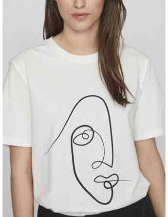 VILA - VISYBIL FACE S/S T-SHIRT თბილისი