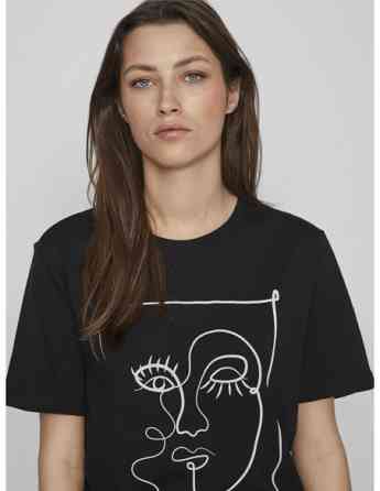 VILA - VISYBIL FACE S/S T-SHIRT თბილისი