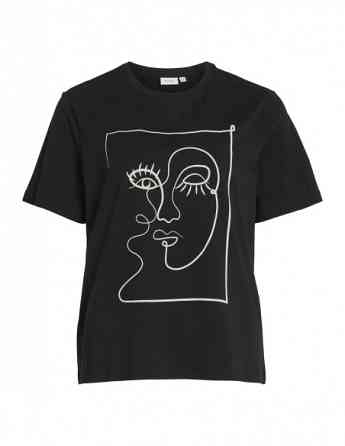 VILA - VISYBIL FACE S/S T-SHIRT თბილისი