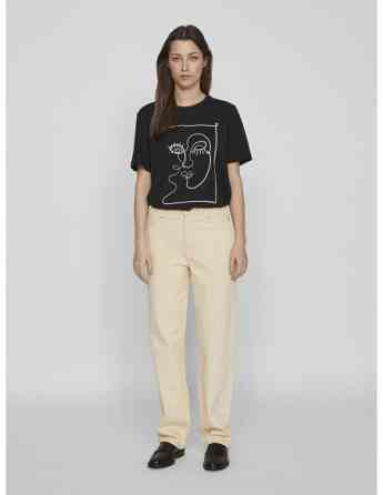 VILA - VISYBIL FACE S/S T-SHIRT თბილისი