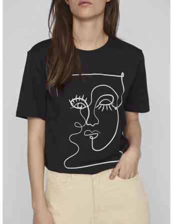 VILA - VISYBIL FACE S/S T-SHIRT თბილისი