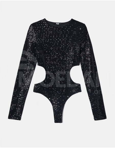 Tally Weijl - BLACK SEQUINS CUT OUT BODYSUIT Тбилиси - изображение 5