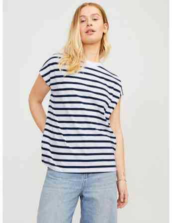 JJXX - JXASTRID STRIPE BOXY SL TEE JRS Tbilisi
