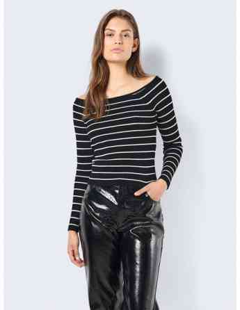 Noisy May - NMJAZ LS OFFSHOULDER KNIT TOP FWD LAB 2 Tbilisi