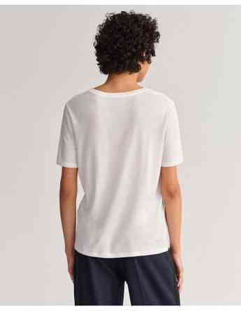 Gant - REL DRAPED SS T-SHIRT Tbilisi