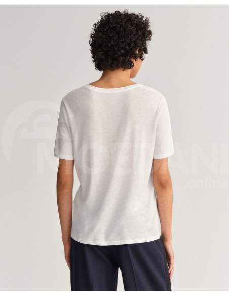 Gant - REL DRAPED SS T-SHIRT Tbilisi - photo 2