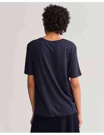 Gant - REL DRAPED SS T-SHIRT Tbilisi