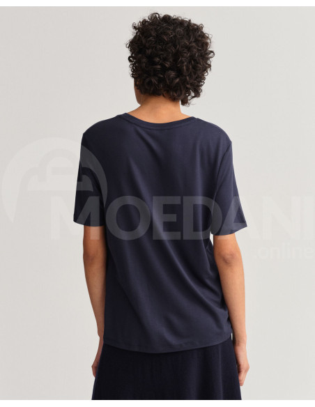 Gant - REL DRAPED SS T-SHIRT Tbilisi - photo 2
