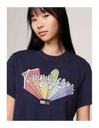 Tommy Jeans - TJW BXY RAINBOW FLAG TEE Tbilisi
