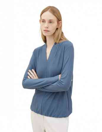 Tom Tailor - T-Shirt Crepe V-Neck Tbilisi