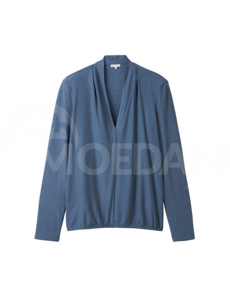 Tom Tailor - T-Shirt Crepe V-Neck თბილისი - photo 5