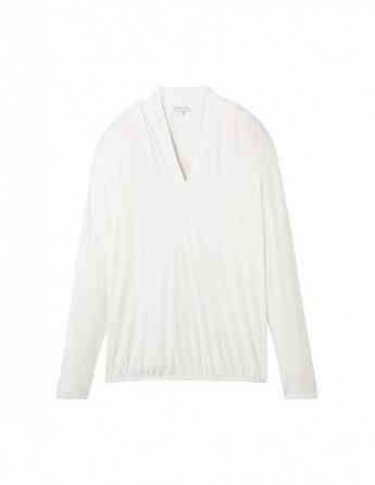 Tom Tailor - T-Shirt Crepe V-Neck Tbilisi