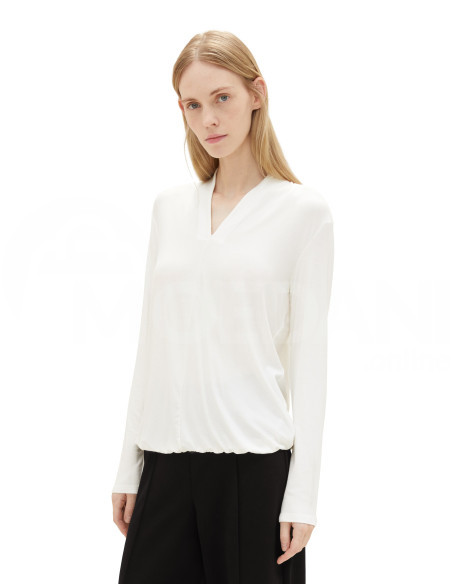 Tom Tailor - T-Shirt Crepe V-Neck თბილისი - photo 1