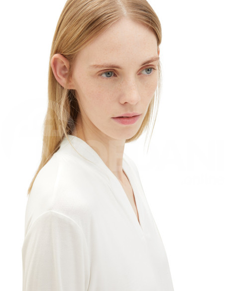 Tom Tailor - T-Shirt Crepe V-Neck თბილისი - photo 4