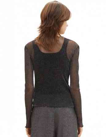 Tom Tailor - Lurex Mesh T-Shirt Tbilisi