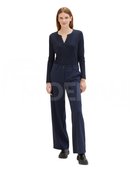 Tom Tailor - T-Shirt Henley Fabric Mix თბილისი - photo 4