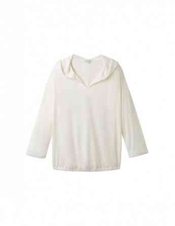 Tom Tailor - T-Shirt Fabric Mix Hoody Tbilisi