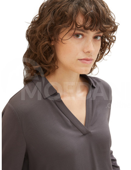 Tom Tailor - T-Shirt Fabric Mix Blouse თბილისი - photo 4