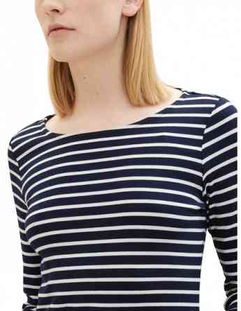Tom Tailor - T-Shirt Longsleeve Stripe Tbilisi