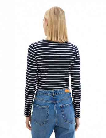 Tom Tailor - T-Shirt Longsleeve Stripe Tbilisi
