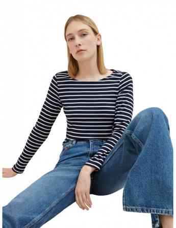 Tom Tailor - T-Shirt Longsleeve Stripe Tbilisi