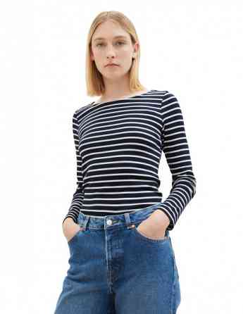 Tom Tailor - T-Shirt Longsleeve Stripe Tbilisi