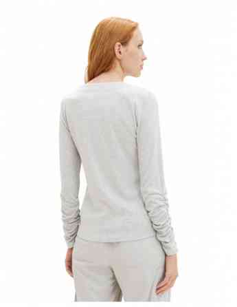 Tom Tailor - Cozy Longsleeve With Gathering Tbilisi