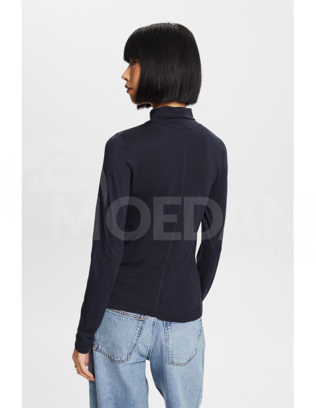 ESPRIT - Cotton-Blend Jersey Turtleneck Tbilisi - photo 4