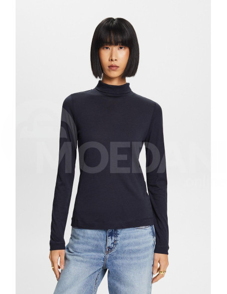 ESPRIT - Cotton-Blend Jersey Turtleneck Tbilisi - photo 1