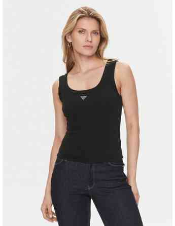 GUESS - SL TRIANGLE BLING RIB TANK Tbilisi