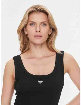 GUESS - SL TRIANGLE BLING RIB TANK Tbilisi