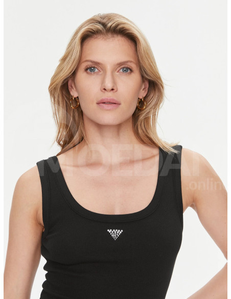 GUESS - SL TRIANGLE BLING RIB TANK Тбилиси - изображение 4